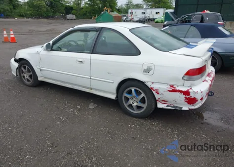 1999 Honda Civic Ex from USA, damaged, VIN 1HGEJ8248XL023201